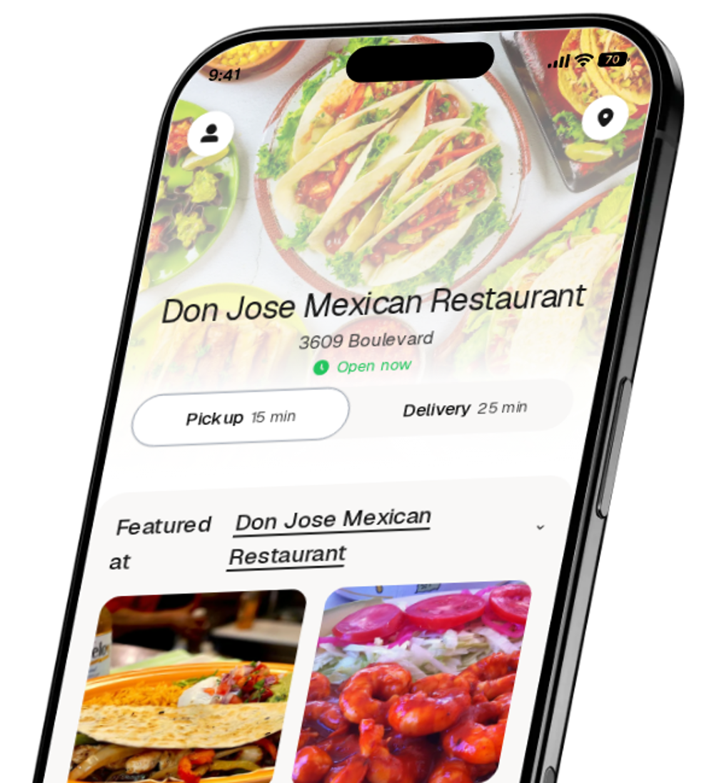 Don Jose Mexican Restaurant app preview
