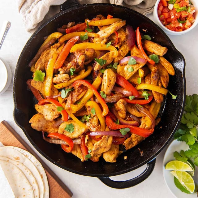 Steak Fajitas.