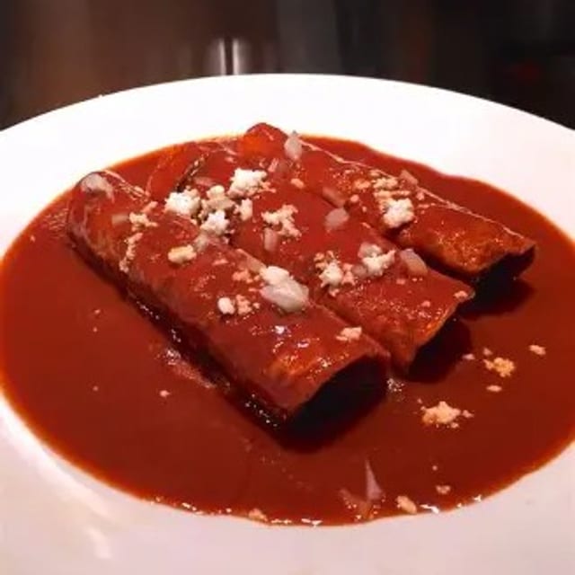 Beef Enchilada.