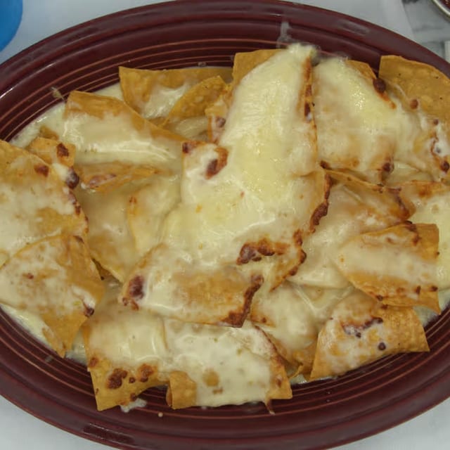 Nachos with Cheese.