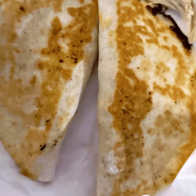 Chicken & Cheese Quesadilla.