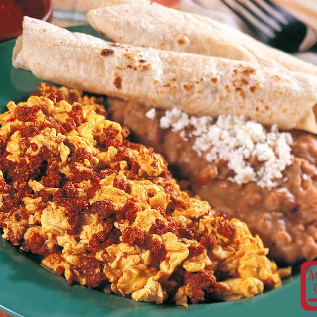 Huevos Con Chorizo.