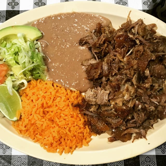 Lunch Carnitas.