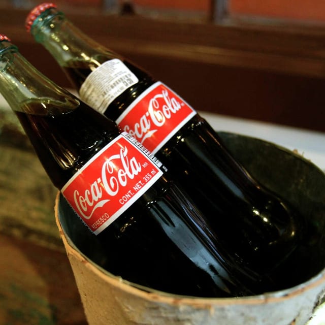Real Sugar Mexican Coke.