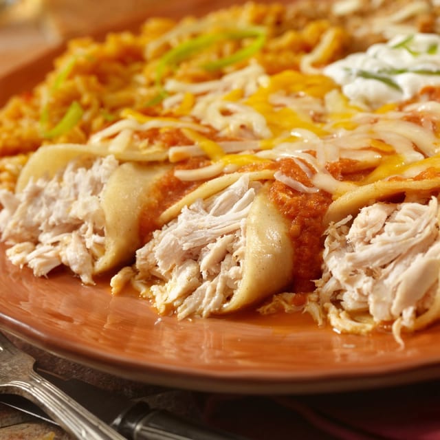 Chicken Enchilada.