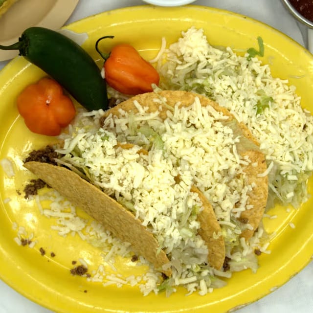  (3)Beef Tacos.