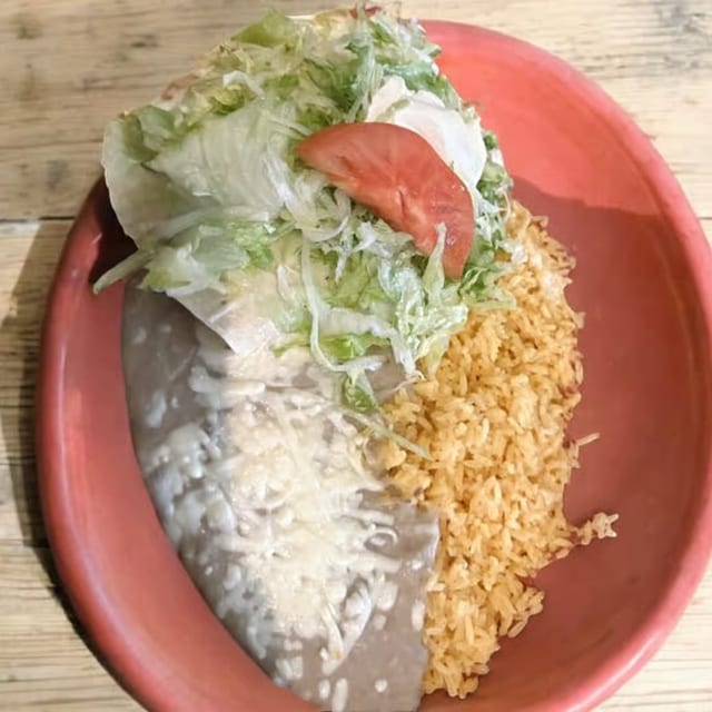 Lunch Burrito Chucho.