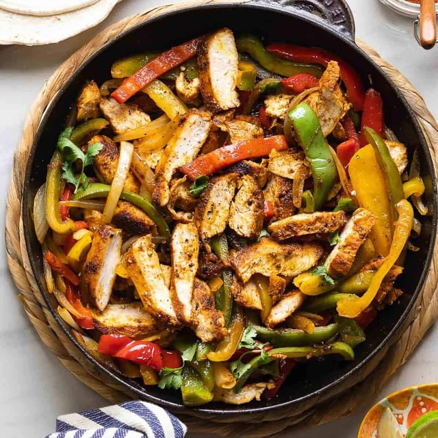Lunch Fajitas.